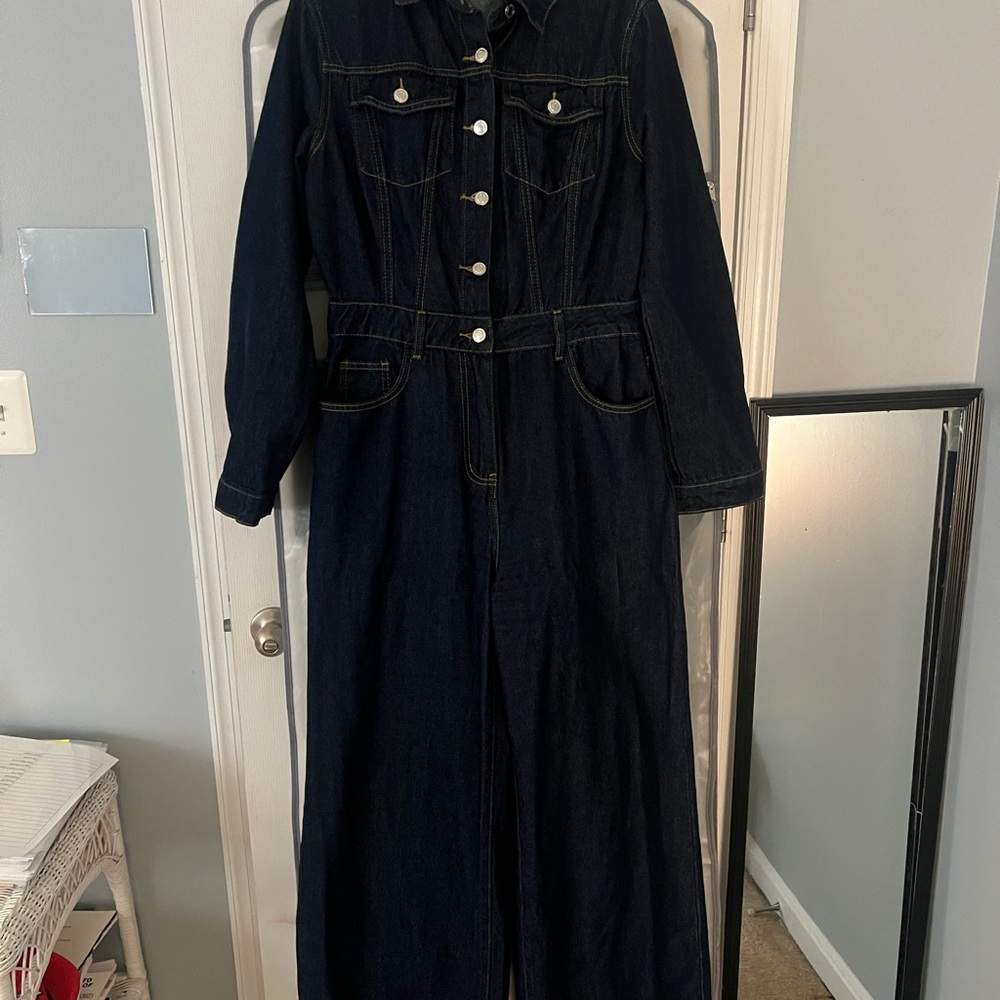 Women's Denim Jumpsuit